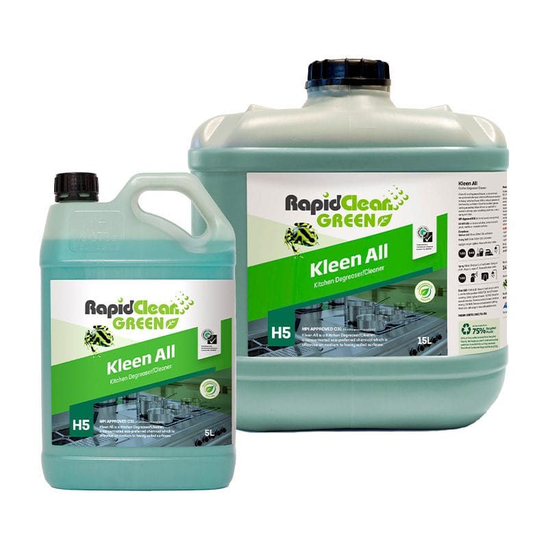 RapidClean Green Kleen All - 15L - Philip Moore Cleaning Supplies Christchurch