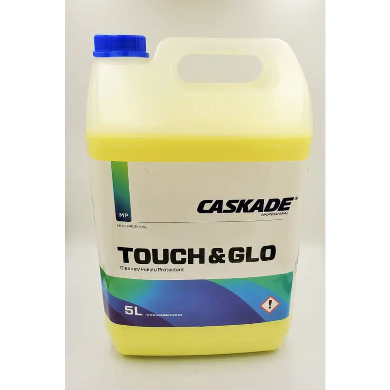 Caskade Touch & Glo Furniture Polish 5L - Philip Moore Cleaning Supplies Christchurch