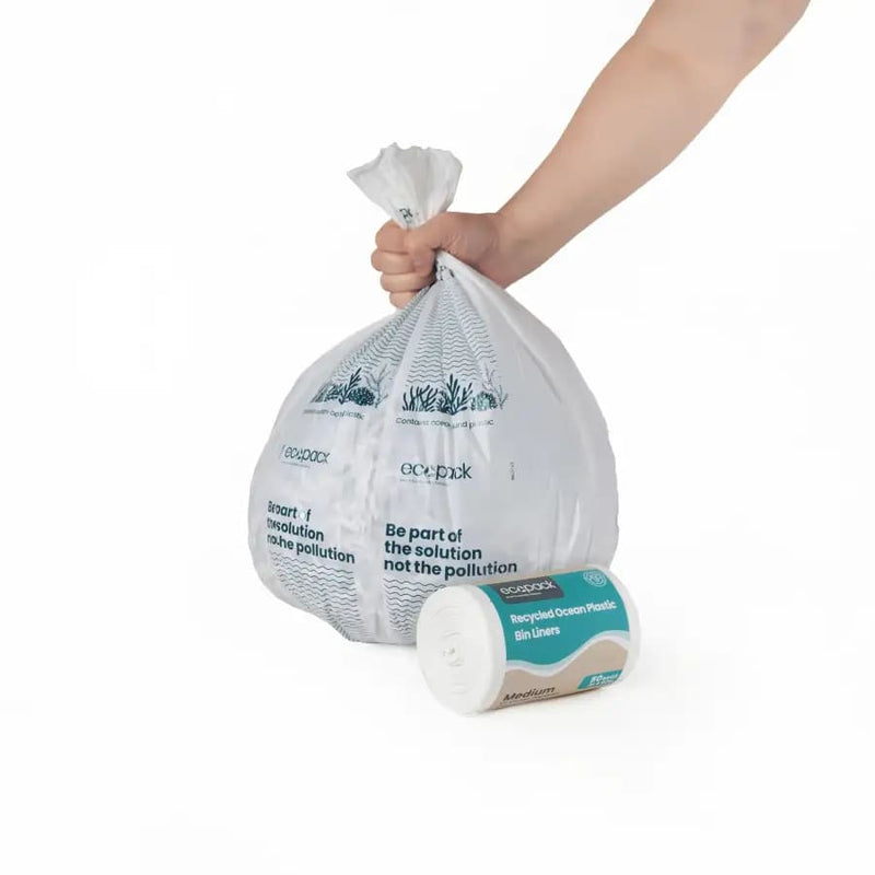 Ecopack Ocean Plastic Bin Liner 27L - 2000 bags