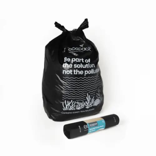 Ecopack Ocean Plastic Bin Liner 60L - 300 bags