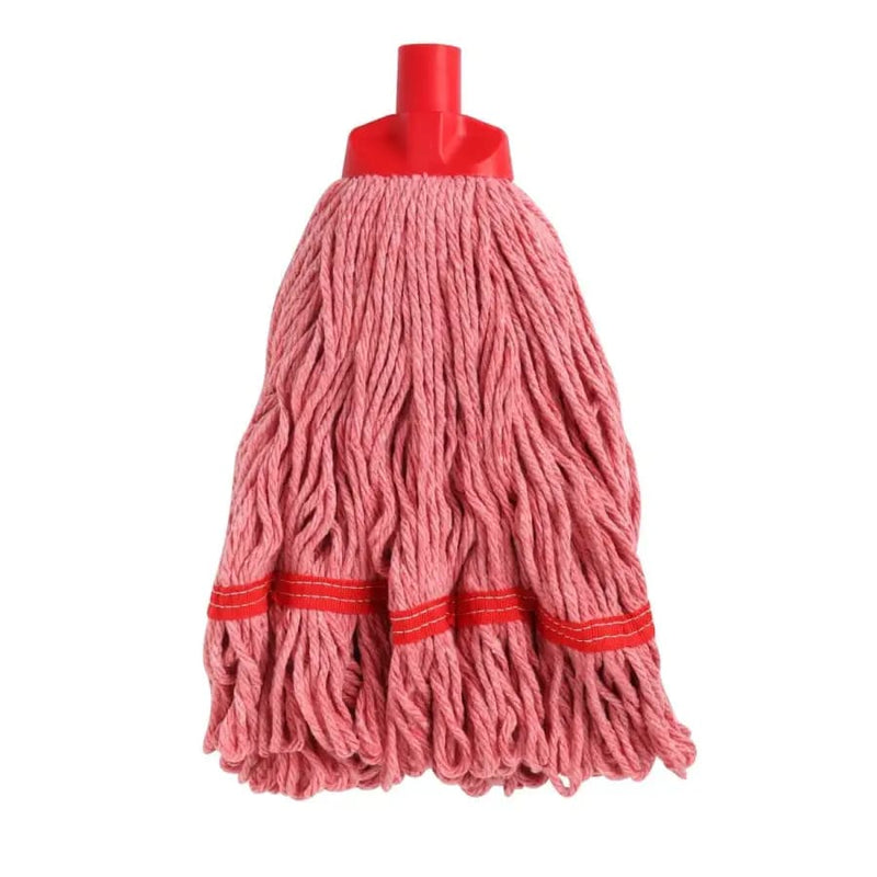 Edco Enduro Round Mop Head Red - Philip Moore Cleaning Supplies Christchurch