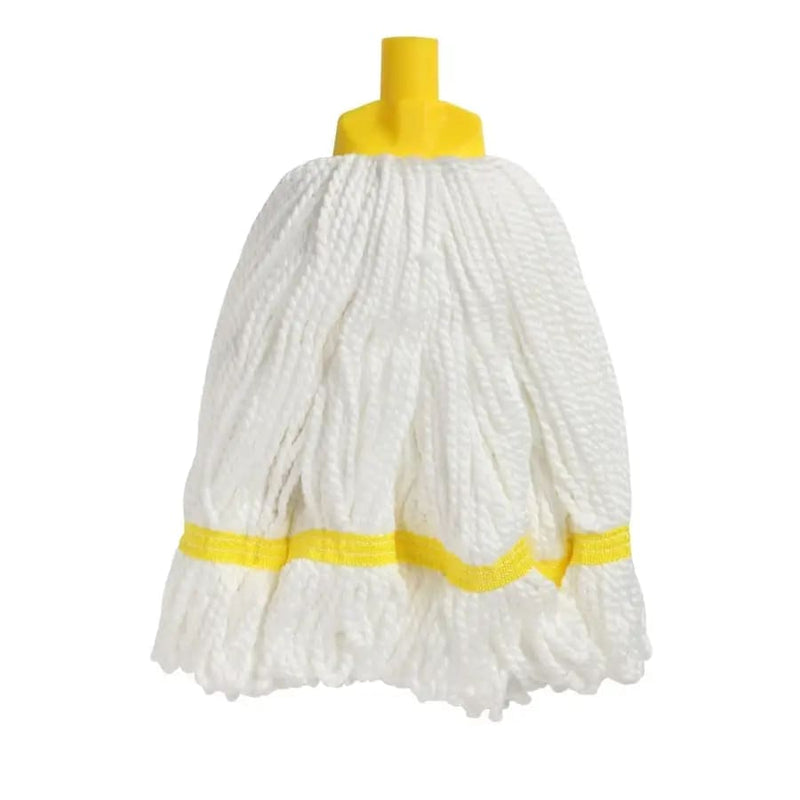 Edco Microfibre Round Mop Head – Yellow - Philip Moore Cleaning Supplies Christchurch