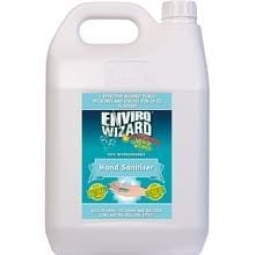 Enviro Wizard Hand Sanitiser 5L Alcohol Free - Philip Moore Cleaning Supplies Christchurch