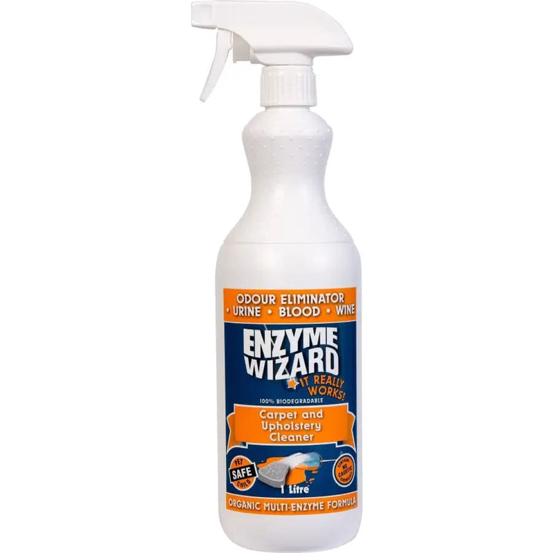 Enzyme Wizard Carpet & Upholstery Cleaner 1L RTU - Philip Moore Cleaning Supplies Christchurch