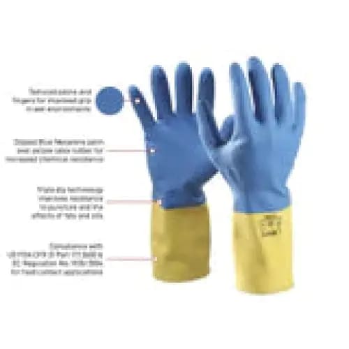 Esko Blue Neoprene Glove - Large - Philip Moore Cleaning Supplies Christchurch