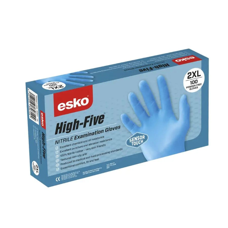 Esko High Five Sensor Touch nitrile - Philip Moore Cleaning Supplies Christchurch