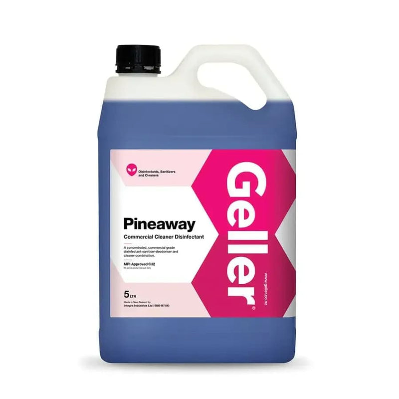 Geller Pineaway Disinfectant 5L - Philip Moore Cleaning Supplies Christchurch