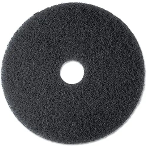 Glomesh 13" Black Floor Pad - Philip Moore Cleaning Supplies Christchurch