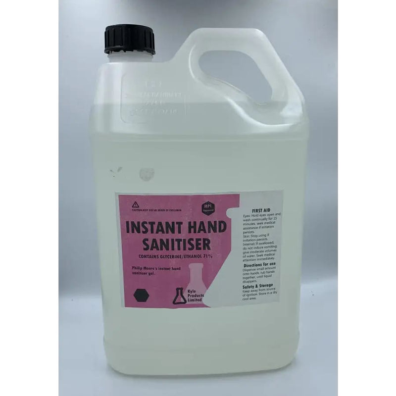 5 litre Kyle Products 71% Instant Hand Sanitiser - Philip Moore