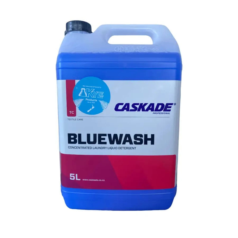 Kyle/Caskade Products Blue Wash Laundry Liquid 5L - Philip Moore Cleaning Supplies Christchurch