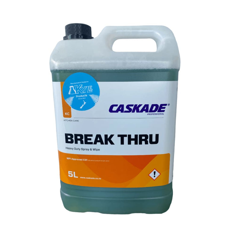 Kyle/Caskade Products Break Thru 5L - Philip Moore Cleaning Supplies Christchurch