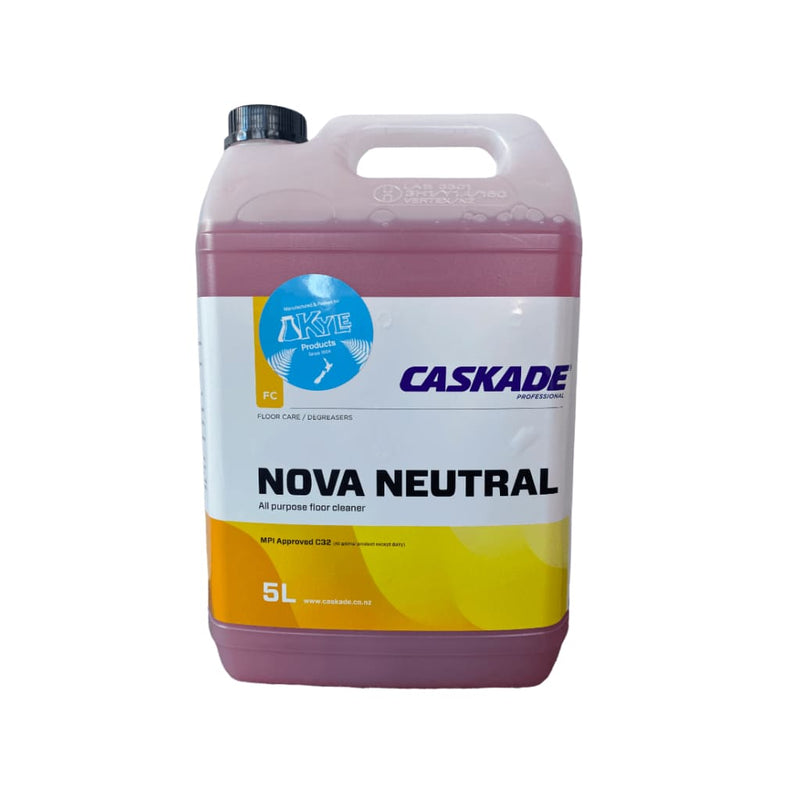 Kyle/Caskade Products Nova Neutral Floor Cleaner 5L - Philip Moore Cleaning Supplies Christchurch