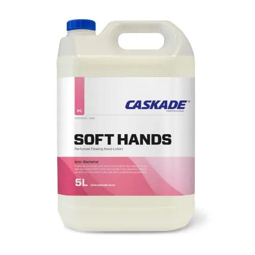 Kyle/Caskade Products Soft Hands White Flowing Soap 5L - Philip Moore Cleaning Supplies Christchurch