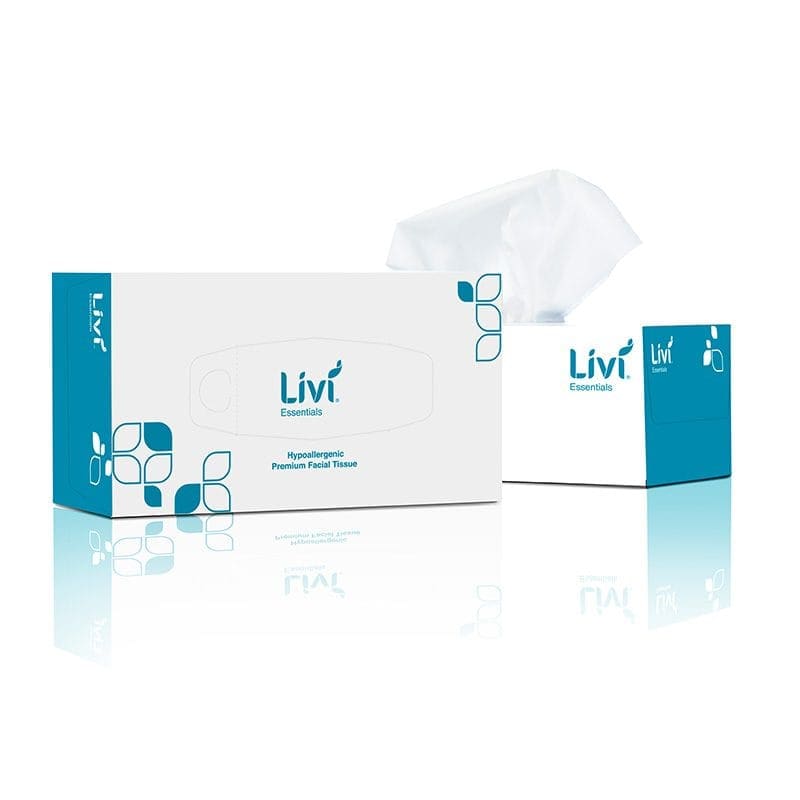 Livi Essentials Facial Tissues 2 Ply 200 Sheets - Paper