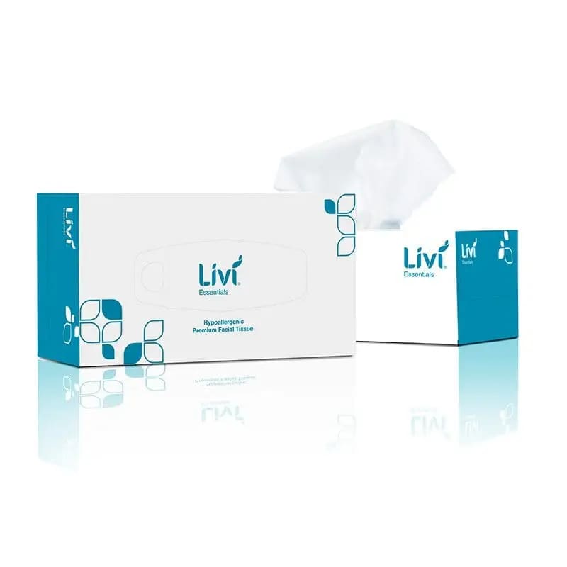 Livi Essentials Facial Tissues 2 Ply 200 Sheets - Paper