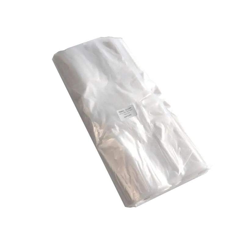 NZ Made 72L Clear/White Rubbish Bags - 50 Bags - Rubbish