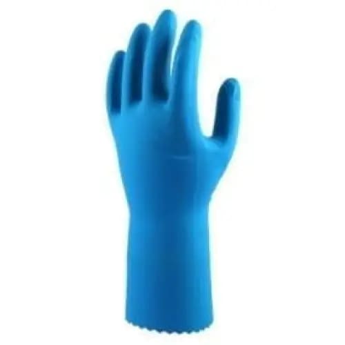 Lynn River - Blue Superior Rubber Gloves (Single Pair) - Philip Moore Cleaning Supplies Christchurch