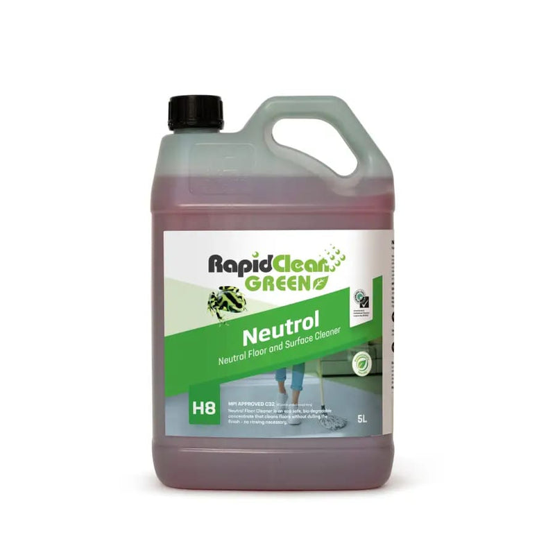 RapidClean Green Neutrol - 5L - Philip Moore Cleaning Supplies Christchurch