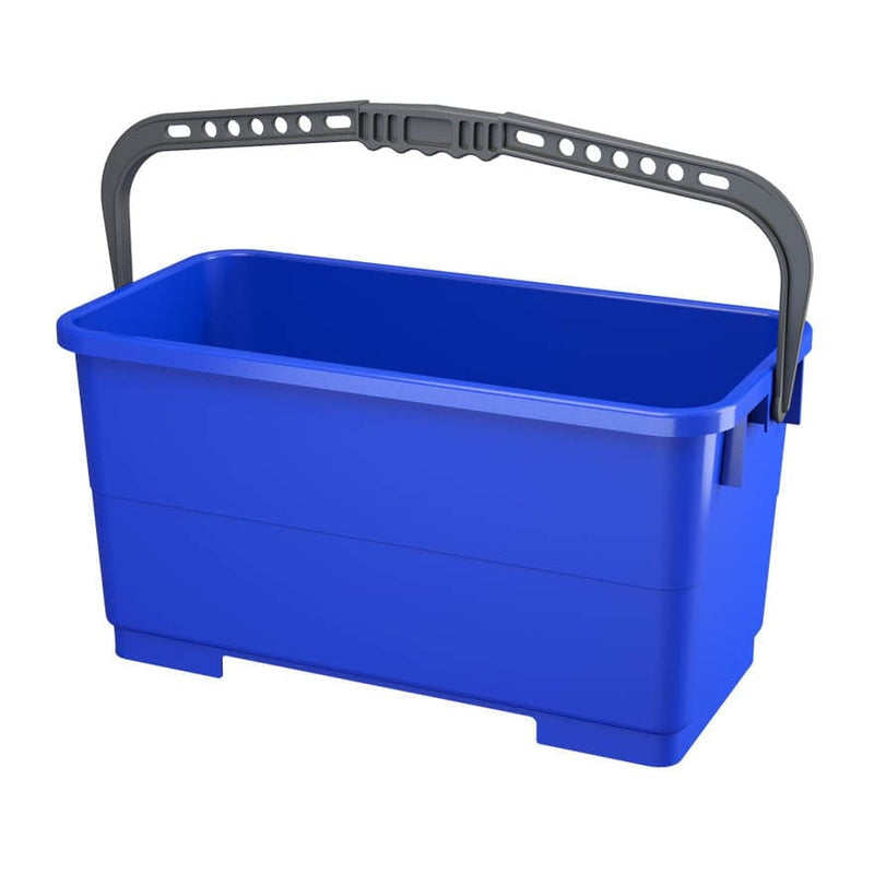 Sabco 22L Window Cleaning Bucket With Hooks - Yellow/Blue - Philip Moore Cleaning Supplies Christchurch