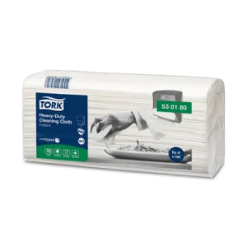 Tork Heavy duty Cleaning Cloth - Folded W4 - Cleaning Cloth