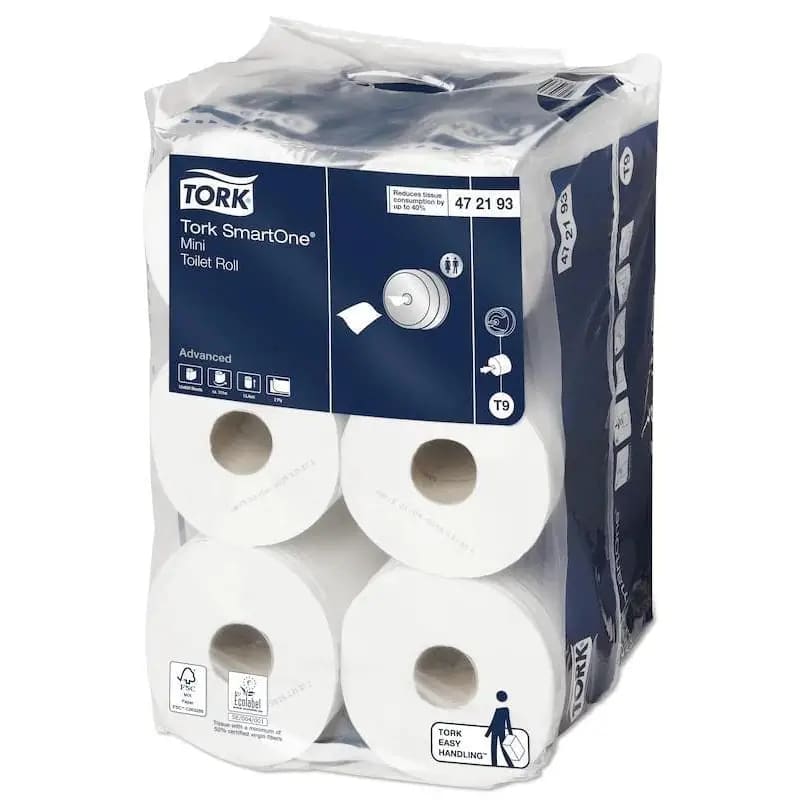 Tork T9, 2Ply SmartOne Mini Toilet Roll - Philip Moore