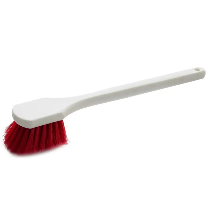 TRUST GONG Cleaning Brush Long Handle - RED - Philip Moore Cleaning Supplies Christchurch