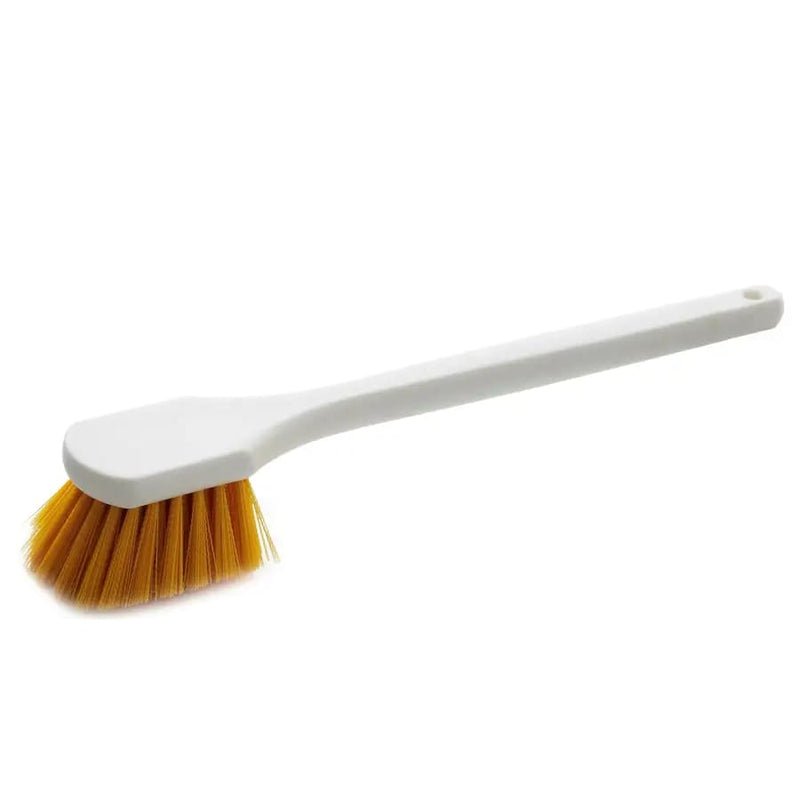 TRUST GONG Cleaning Brush Long Handle - YELLOW - Philip Moore Cleaning Supplies Christchurch