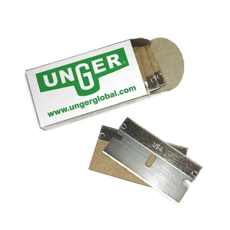 UNGER ERGOTECH SAFETY BLADES 100PK - Philip Moore Cleaning Supplies Christchurch