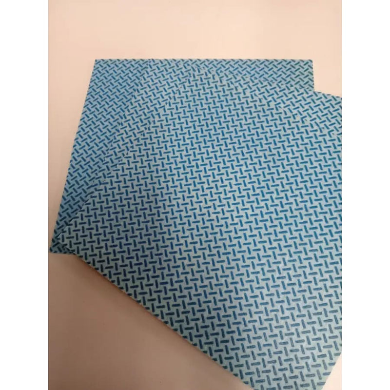 Vileda Blue Checkered Sponge Cloth - Single - Cleaning Cloth