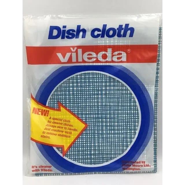 Vileda Dish Cloth 36cm x 30cm - Philip Moore Cleaning Supplies Christchurch