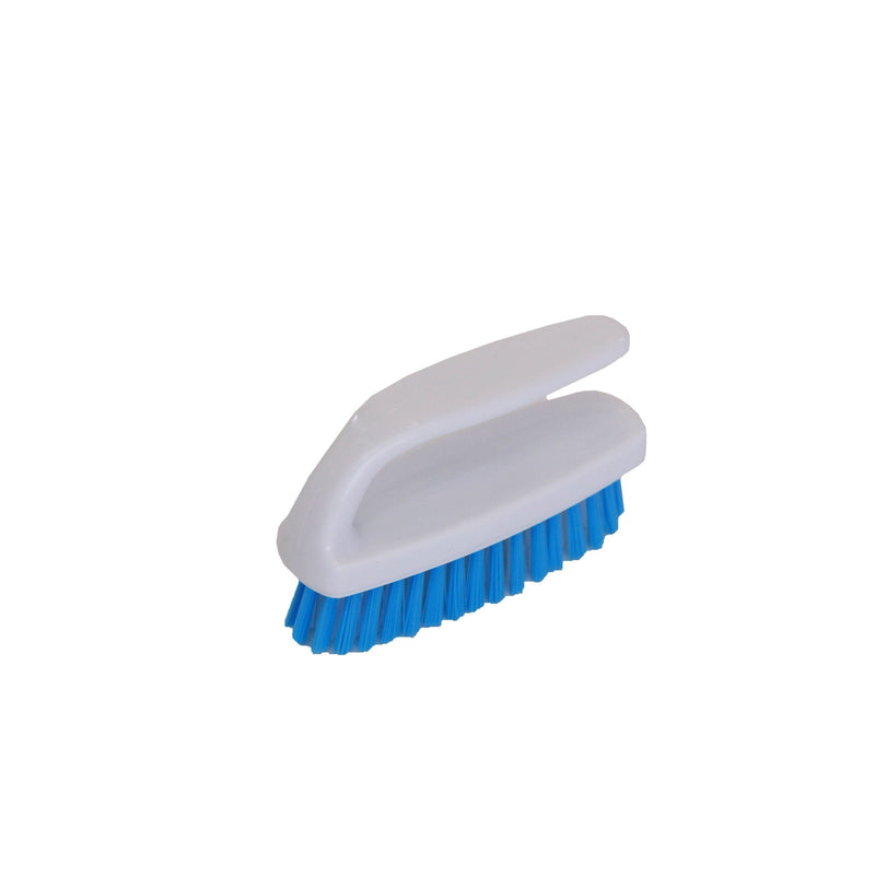 Curved Handle Nail Brush - Philip Moore Cleaning Supplies Christchurch