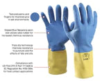 Esko Blue Neoprene Glove - Large - Philip Moore Cleaning Supplies Christchurch