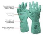 Esko Nitrile Chemical Glove - X - Large - Philip Moore Cleaning Supplies Christchurch