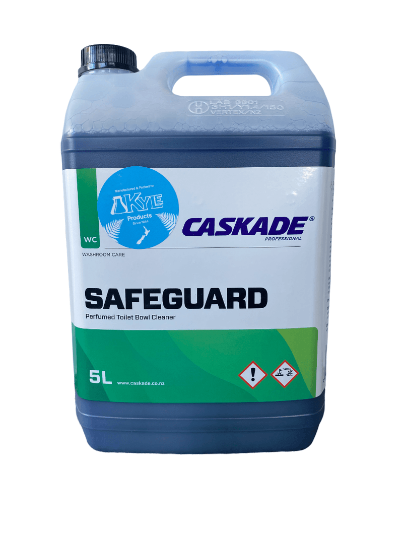 Kyle/Caskade Products Safeguard Toilet Bowl Cleaner 5L - Philip Moore Cleaning Supplies Christchurch