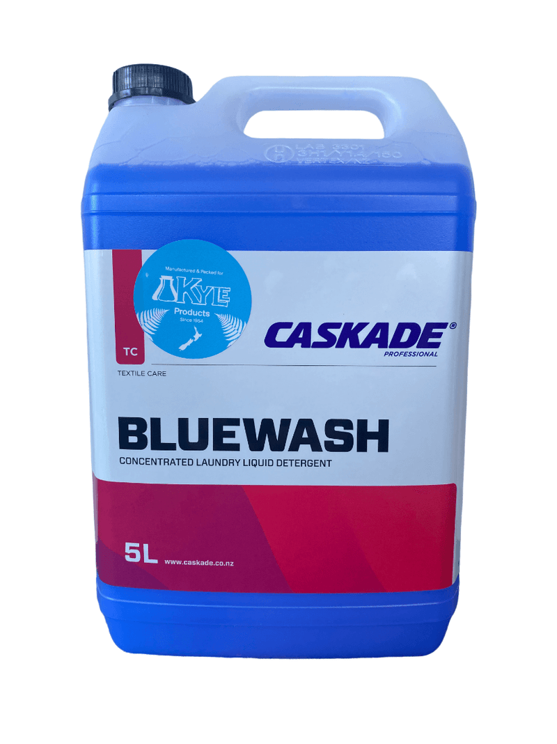 Kyle/Caskade Products Blue Wash Laundry Liquid 5L - Philip Moore Cleaning Supplies Christchurch