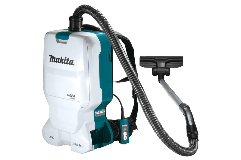 Makita LXT® 6L Backpack Vacuum HEPA DVC660G4X1 TOOL ONLY - Philip Moore Cleaning Supplies Christchurch
