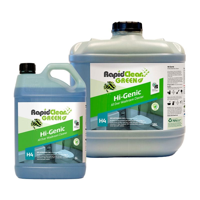 RapidClean Green Hi Genic - 15L - Philip Moore Cleaning Supplies Christchurch
