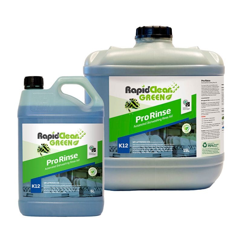 RapidClean Green Pro Rinse - 15L - Philip Moore Cleaning Supplies Christchurch
