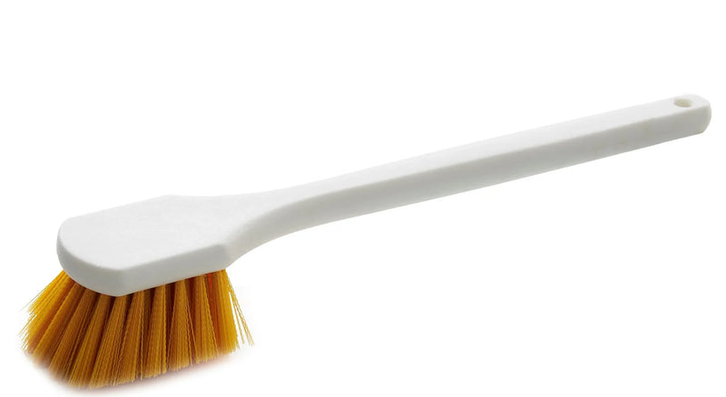 TRUST GONG Cleaning Brush Long Handle - YELLOW - Philip Moore Cleaning Supplies Christchurch