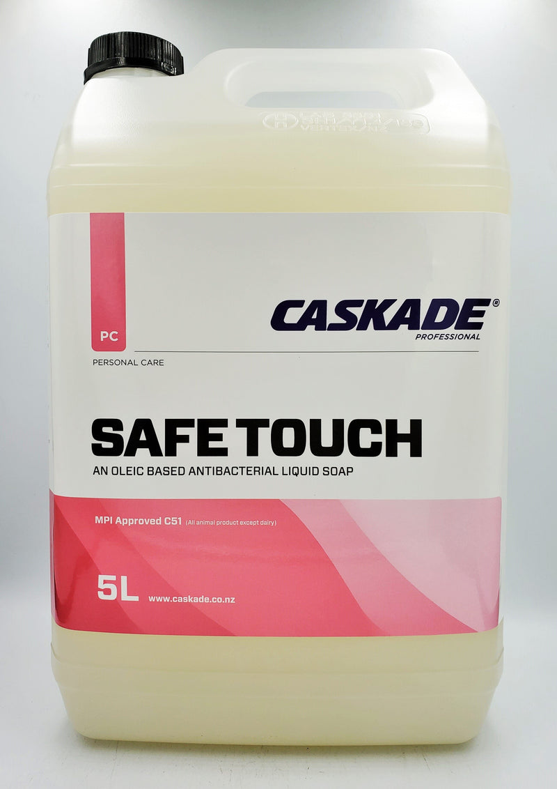 Kyle/Caskade Products Safe Touch White Flowing Soap Unperfumed 5L - Philip Moore Cleaning Supplies Christchurch