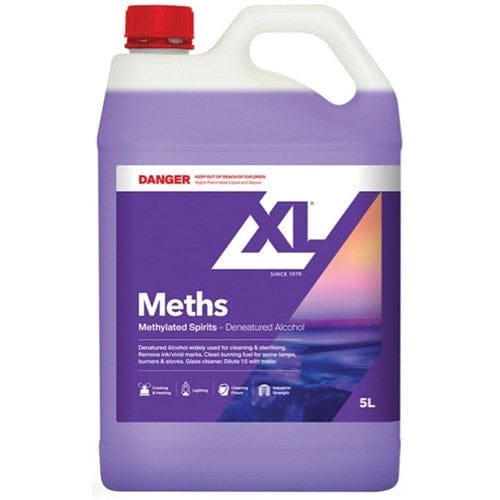 XL Meths 5L - Philip Moore Cleaning Supplies Christchurch
